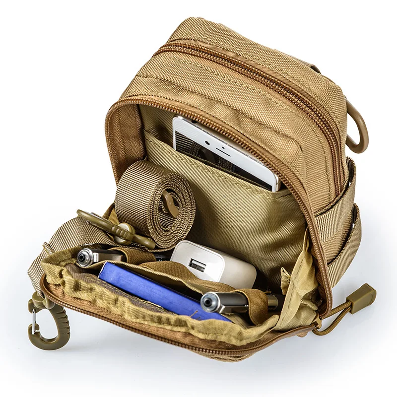 BC Nylon Military Tactical Bag Shoulder Travel Bag Outdoor Sport Climbing Adventure Hunting Fishing Portable Molle Tool Bag Gear