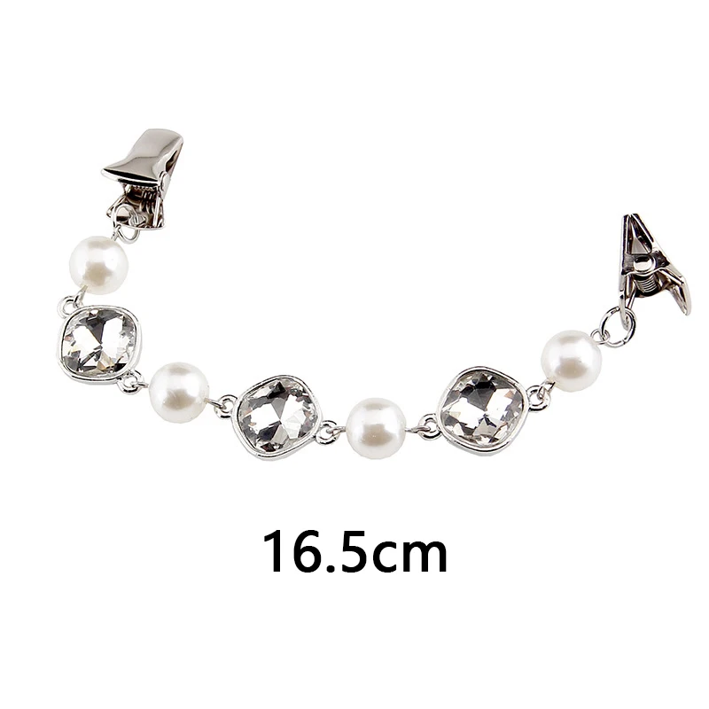 Жемчужные броши для женщин зажим кардигана свитера искусственный ремешок