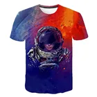 2021 космонавта Графические футболки мужская футболка одежда, Camisetas, топы Ropa Hombre Camisa Masculina козюльки Chemise Homme Poleras