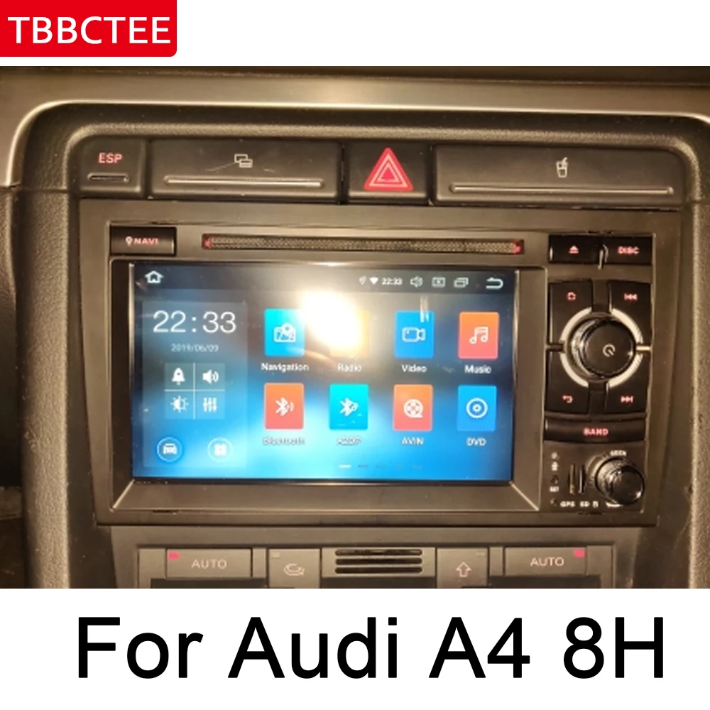 

For Audi A4 S4 RS4 8E 8H 2002~2008 MMI Android car dvd player radio GPS navigation multimedia system WIFI BT AUX Head Unit