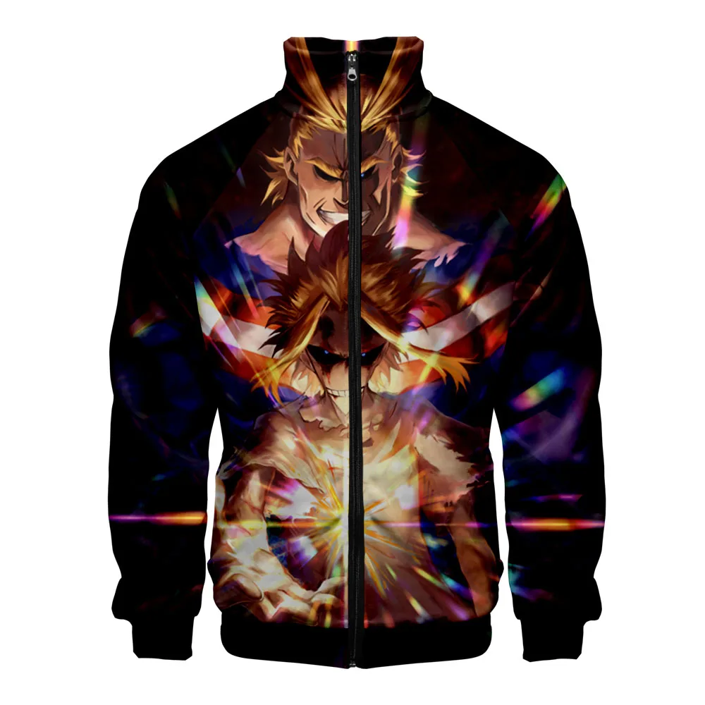 Мужская и Женская ветровка с воротником-стойкой на молнии | одежда