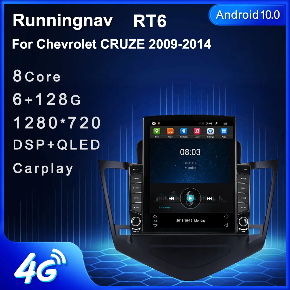 Мультимедийная система для Chevrolet CRUZE 9 7 дюйма Android 10 1 GPS без DVD 2009 2011 2012 2014