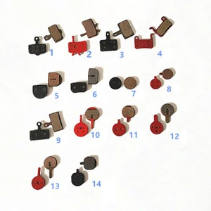 Hydraulic Brake MTB Bicycle Hydraulic Disc Brake Pads Semi-Metallic Bike Brake For SHIMANO SRAM AVID HAYES Cycling Bike Part