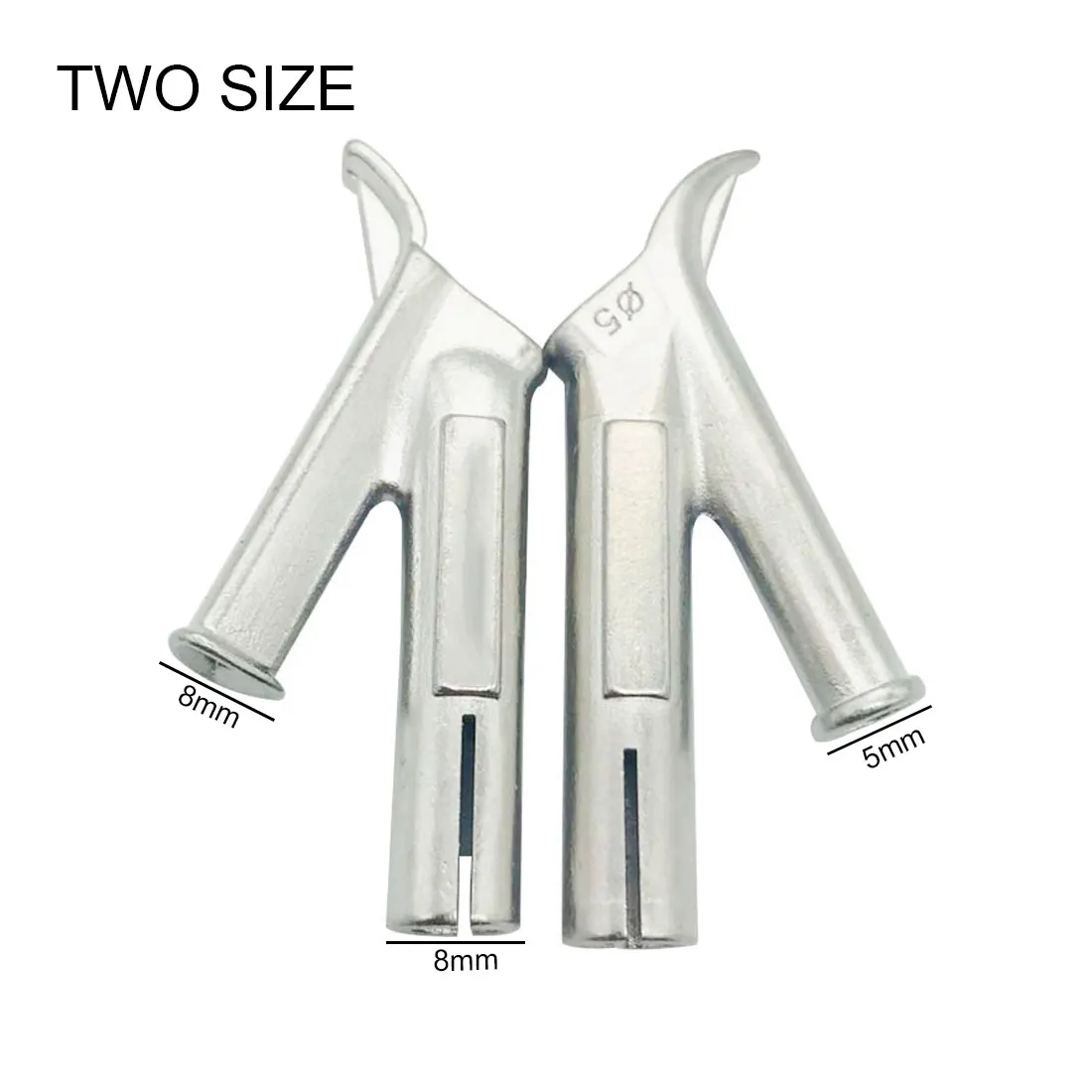 Наконечник сварного термопистолета 5 мм/8 мм Сварочные насадки скоростные