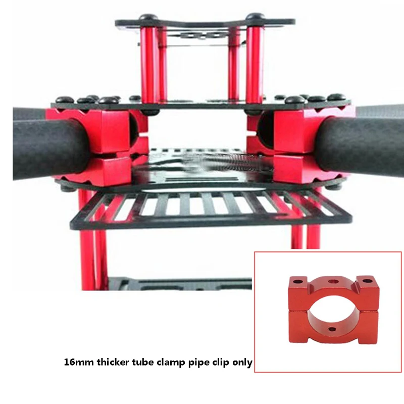 Радиоуправляемая модель самолета 16 мм Толстая трубка зажим Трубка Держатель