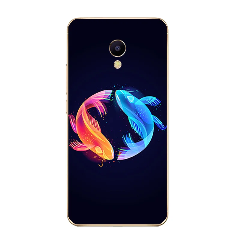 Чехол для телефона Meizu M2 M3 M3S Mini Meilan M5 / M5S Shell U10 U20 мягкий чехол из ТПУ с рисунком