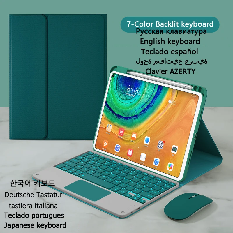 

Touchpad Magic Keyboard for Xiaomi Pad 5 Keyboard Case for Mi Pad 5 Pro Mi Pad 5 Keyboard Tablet Backlit Keyboard Cover Funda