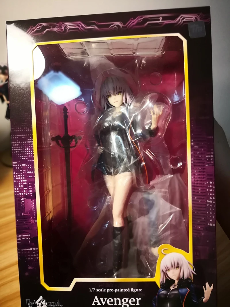

25cm Anime Fate Grand Order Black Stand Avenger Joan of Arc Jeanne D'Arc Alter PVC Action Figure Collectible Model Toy