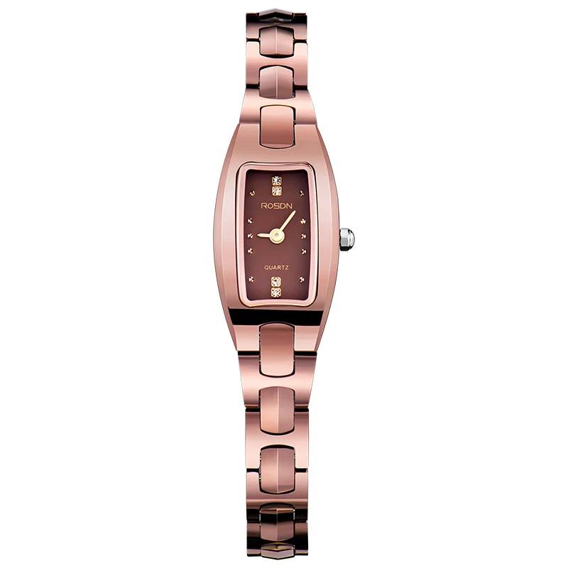 Новые женские часы ROSDN люксовый бренд Япония Miyota КВАРЦ ДВИЖЕНИЕ Сапфир