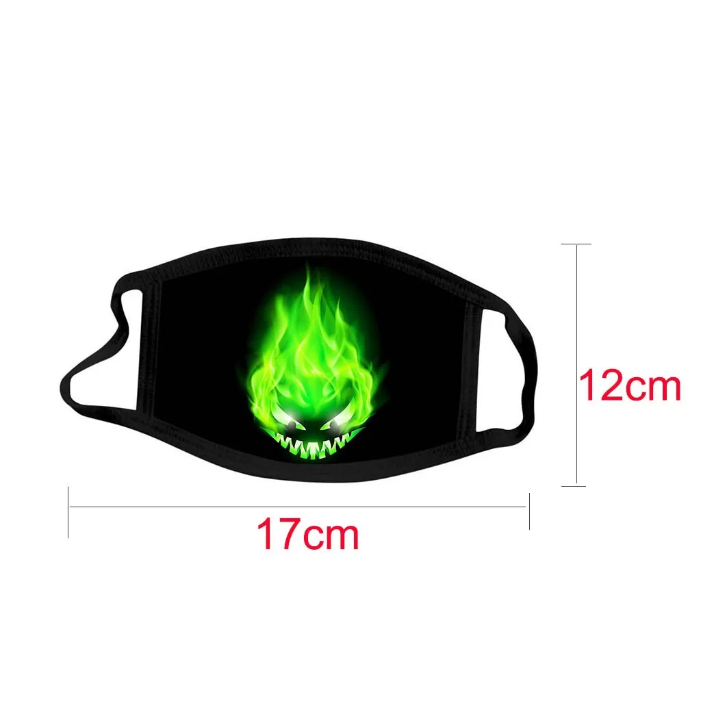 2020 Унисекс Новая взрослая маска для Хэллоуина с принтом головы тыквы дышащая