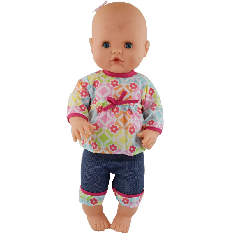 Clear 15 стилей, Одежда для кукол, подходит для 42 см, Nenuco, кукла Nenuco su Hermanita, аксессуары для кукол - Color: Clear