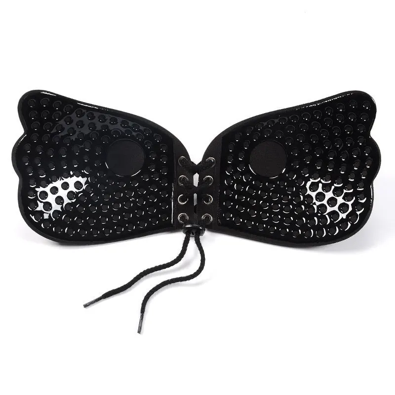 Бюстгальтер женский без бретелек пикантный Бралетт с чашками пуш ап и застежкой