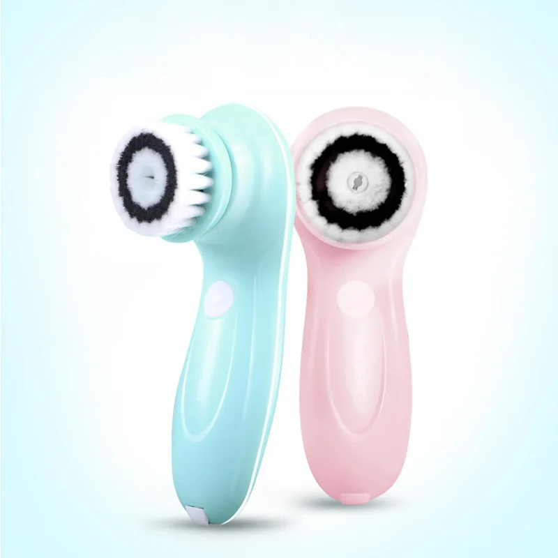 

Electric Facial Cleansing Brushes Household Waterproof Deep Pore Face Cleaning Cleansing Instrument with 3 brush head