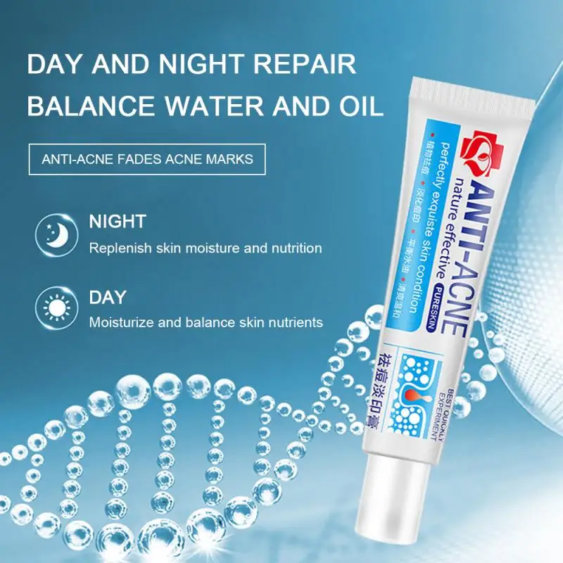 30g Acne Treatment Blackhead Remova Anti Cream Oil Control Shrink Pores Scar Remove Face Care Whitening TSLM1 |