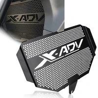 motorcycle accessories with logox adv radiator water cooler grille guard cover protector for honda xadv x adv 750 xadv750 2021