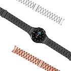 Ремешок без зазора для Samsung Galaxy Watch 4 Band 40 мм 44 мм, металлический браслет из нержавеющей стали для Galaxy Watch 4 Classic 42 мм 46 мм