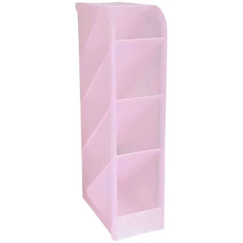 

Desk Pen Holder Pencil Makeup Storage Box Desktop Organizer School Office Stationery