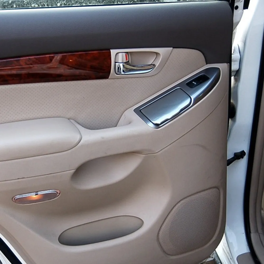 Для Toyota Land Cruiser Prado 120 2003 2004 2005 2006 2007 2008 2009 аксессуары для стеклянной панели из