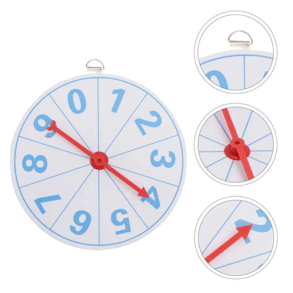 

1 Set of Draw Game Wheel Set Teaching Activities Rotary Props Fun Wheel