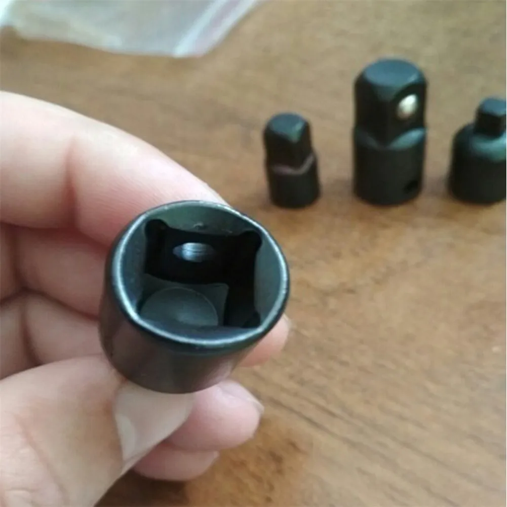 

4pcs 1/4 3/8 1/2 Drive Socket Adapter Converter Reducer Air Impact Cra-ftsman Socket Wrench Adapter Hand Tools Set Repair Tools
