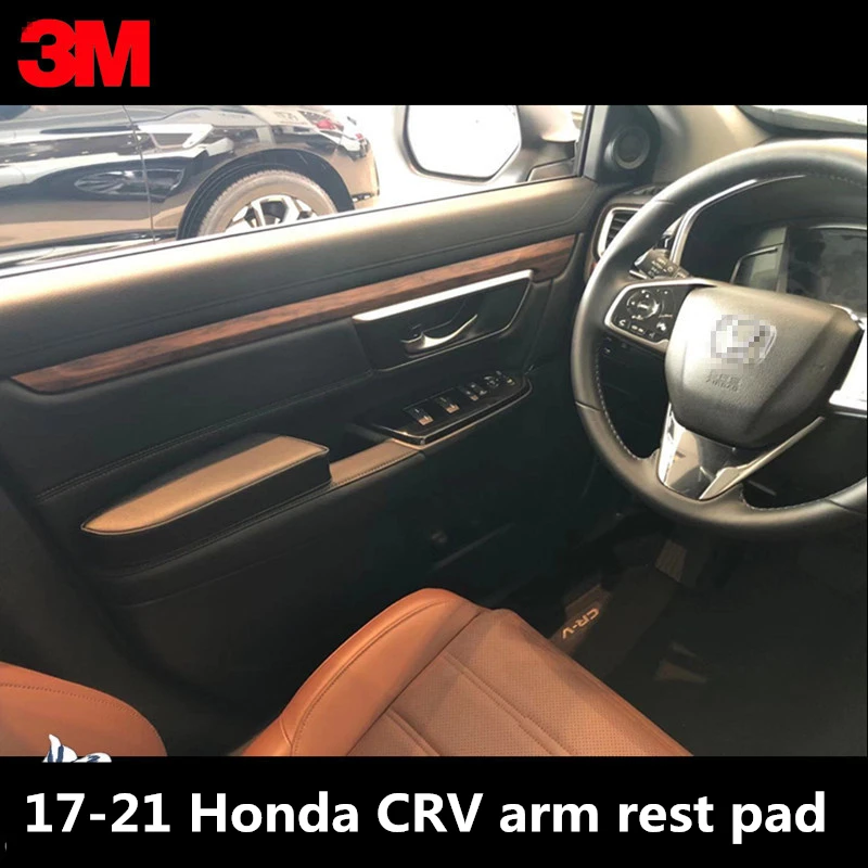 

For 2019 2020 2021 Honda CRV Car door arm rest pad Interior Accessories car Knee pad cusion Center Console, Driver Side Soft Pad