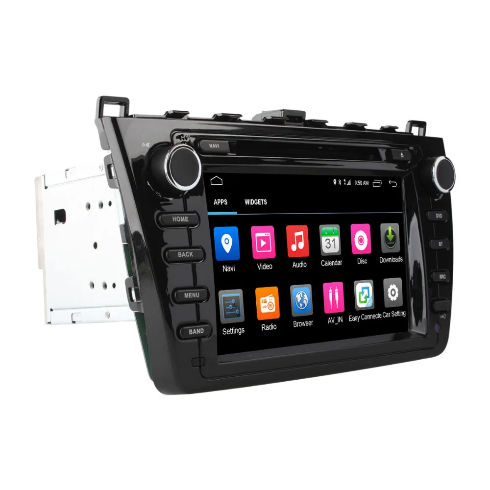 C500 1024*600 4G SIM-карта четырёхъядерный телефон gps для Mazda 6 2008 2009 2010 2011 wifi радио 2 Гб ОЗУ