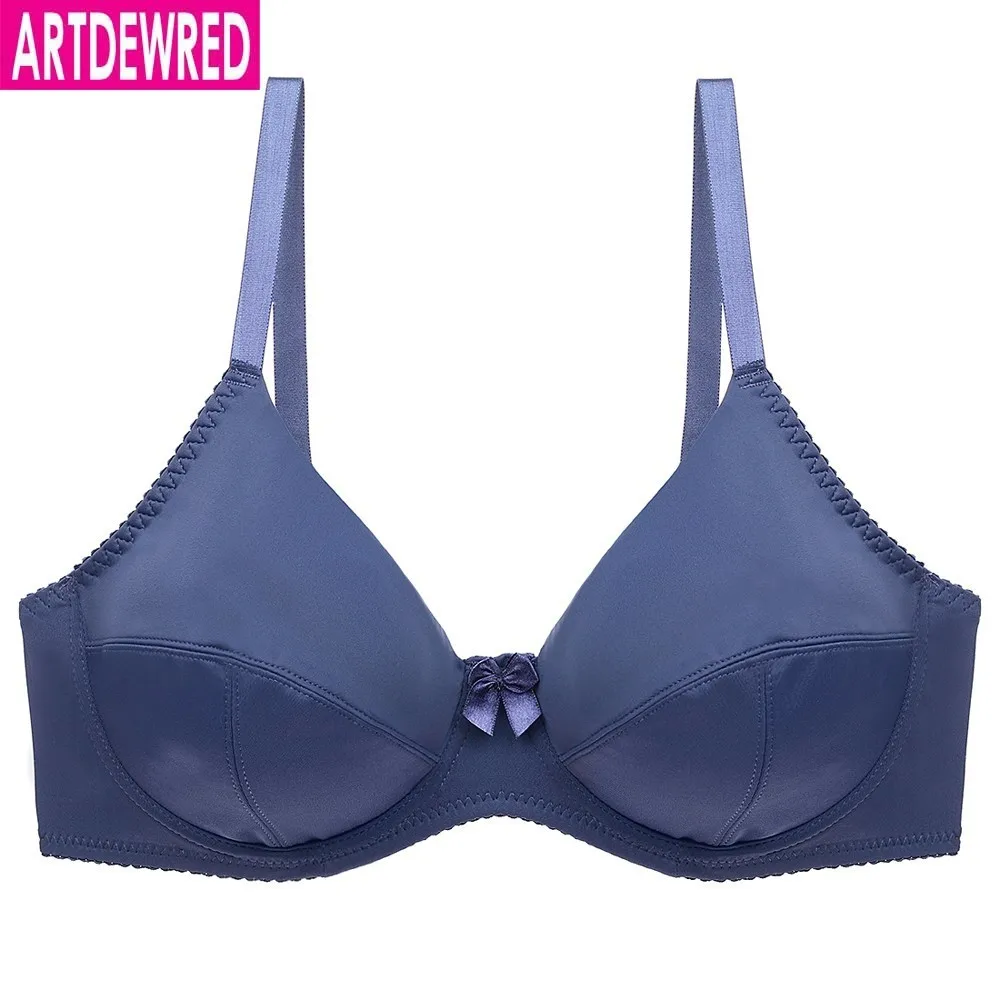 Бюстгальтер пуш ап большого размера большой хлопковый бюстгальтер на косточках