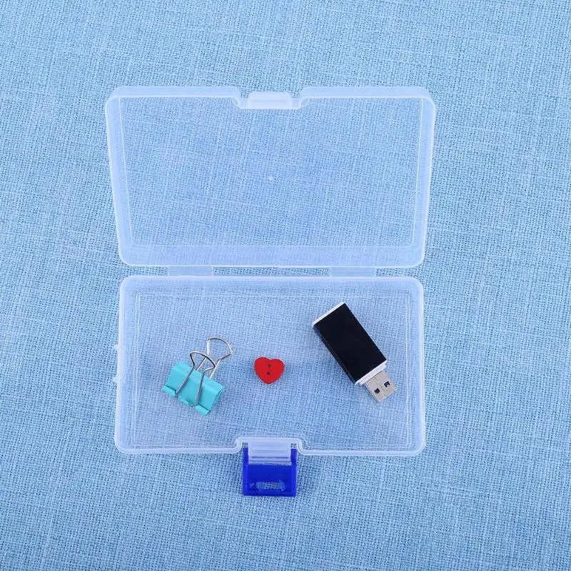 DIY Toolbox Electronic Plastic Parts Waterproof Transparent Tool Box SMD SMT Screw Containers Component Storage Case durable |