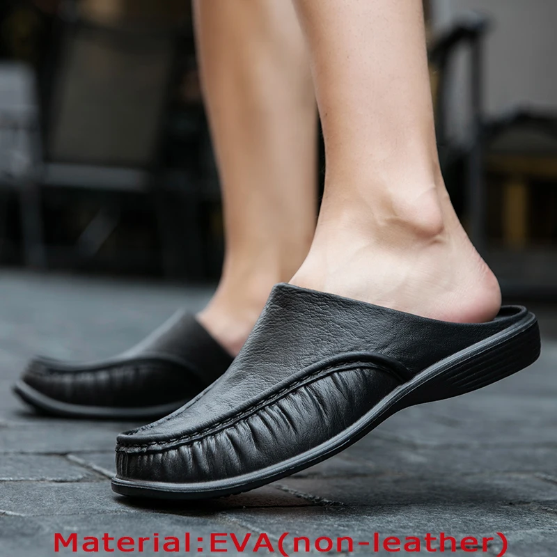 

Men's Sandals Garden Clogs Light Weight Breathable EVA Beach Slippers Terkking Men Sandals Plus Size 40-47