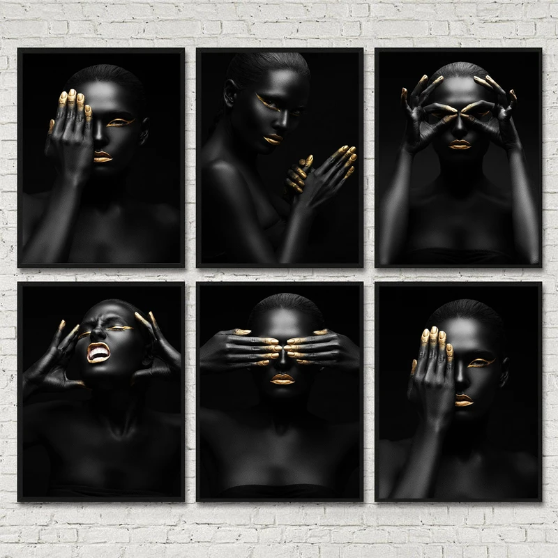 Nordic черный скандинавский Женская одежда не пропускающая масло живопись для