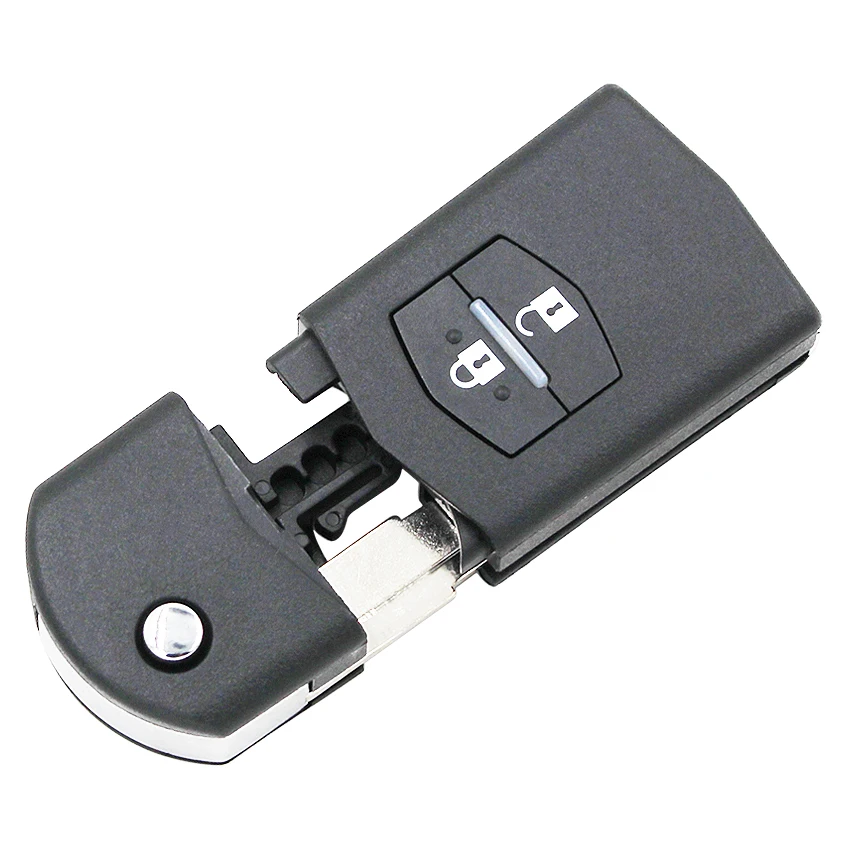 Высокое качество 2 кнопки дистанционного ключа складной Fob Флип Ключа автомобиля