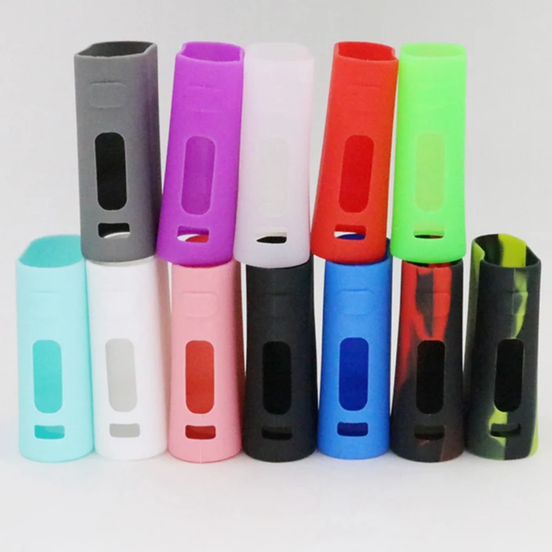 Fashion Silicone Case Sleeve Colorful Protective Cover Skin Suitable For El^eaf ISt^ick Kit 75w Box Mod 11 Colors | Дом и сад