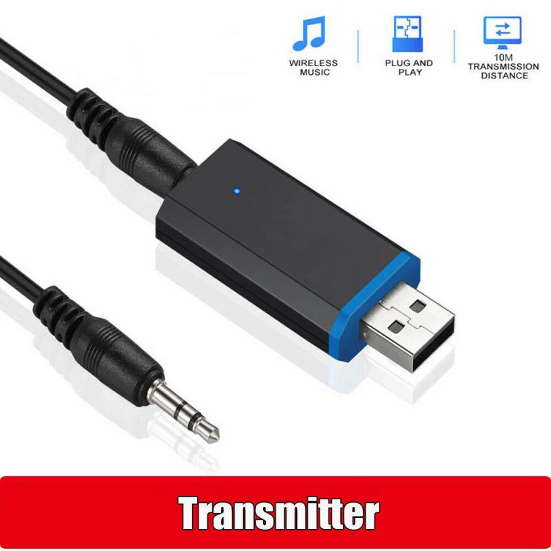 AUX разъем 2 в 1 3 5 мм USB беспроводной адаптер для приемника аудиоприемник