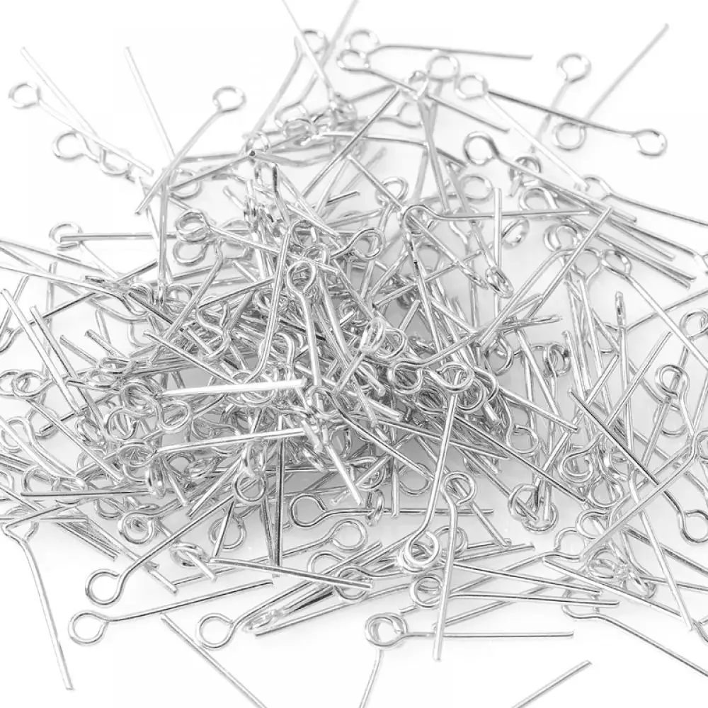 Классические булавки с глазком для изготовления ювелирных изделий 6 цветов 200