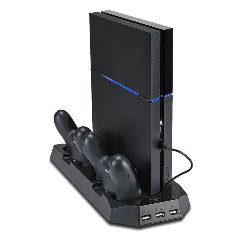 Вертикальный вентилятор радиатор для SONY Playstation 4/Slim/PRO зарядное устройство двух
