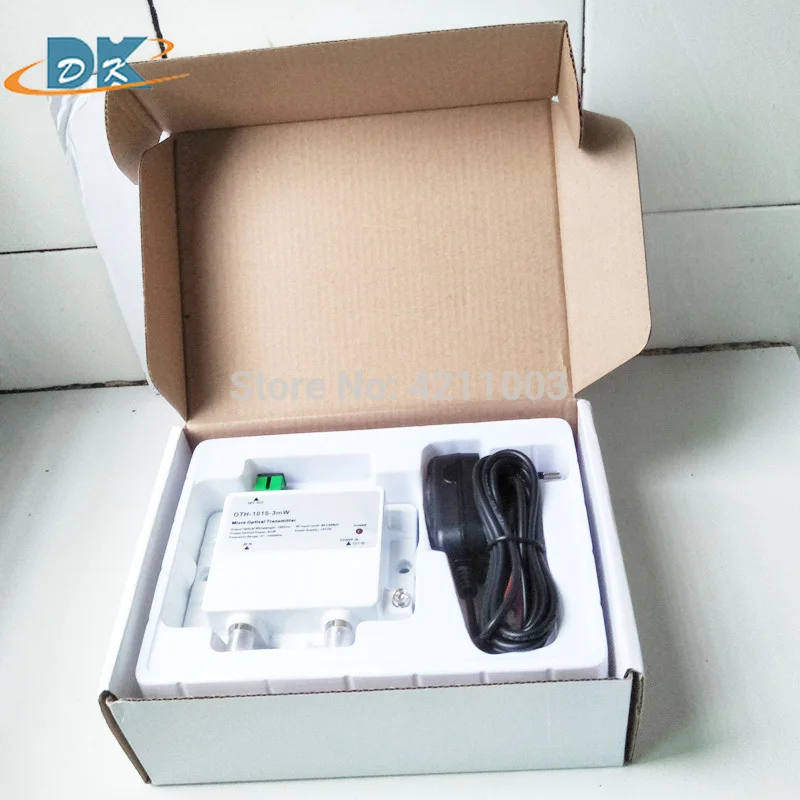 

FTTH 1550nm 3mW Micro Optical Transmitter OTH-1015-3mW CATV single mode optical fiber transmisson fibre optique tool kit