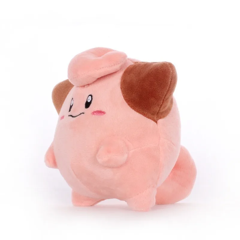TAKARA TOMY Покемон Пикачу плюшевая игрушка Clefairy Cleffa Jigglypuff розовая Аниме Кукла хобби