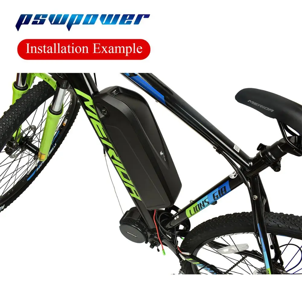 Аккумулятор hailong plus для электровелосипеда литиевая батарея двигателя bafang tsdz2