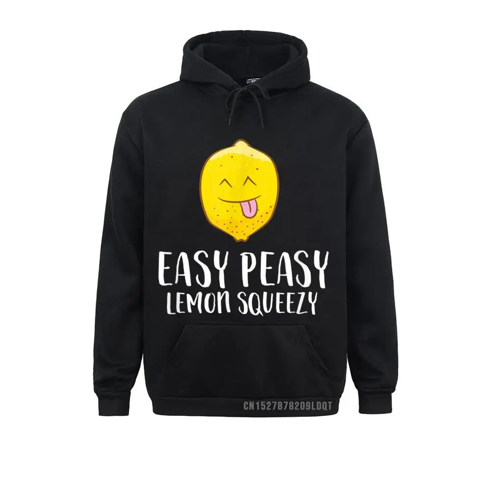 

Long Sleeve Hoodies Mother Day Men Sweatshirts Lemonade Winter Lemons Easy Peasy Lemon Squeezy Printed Hoods 2021 New
