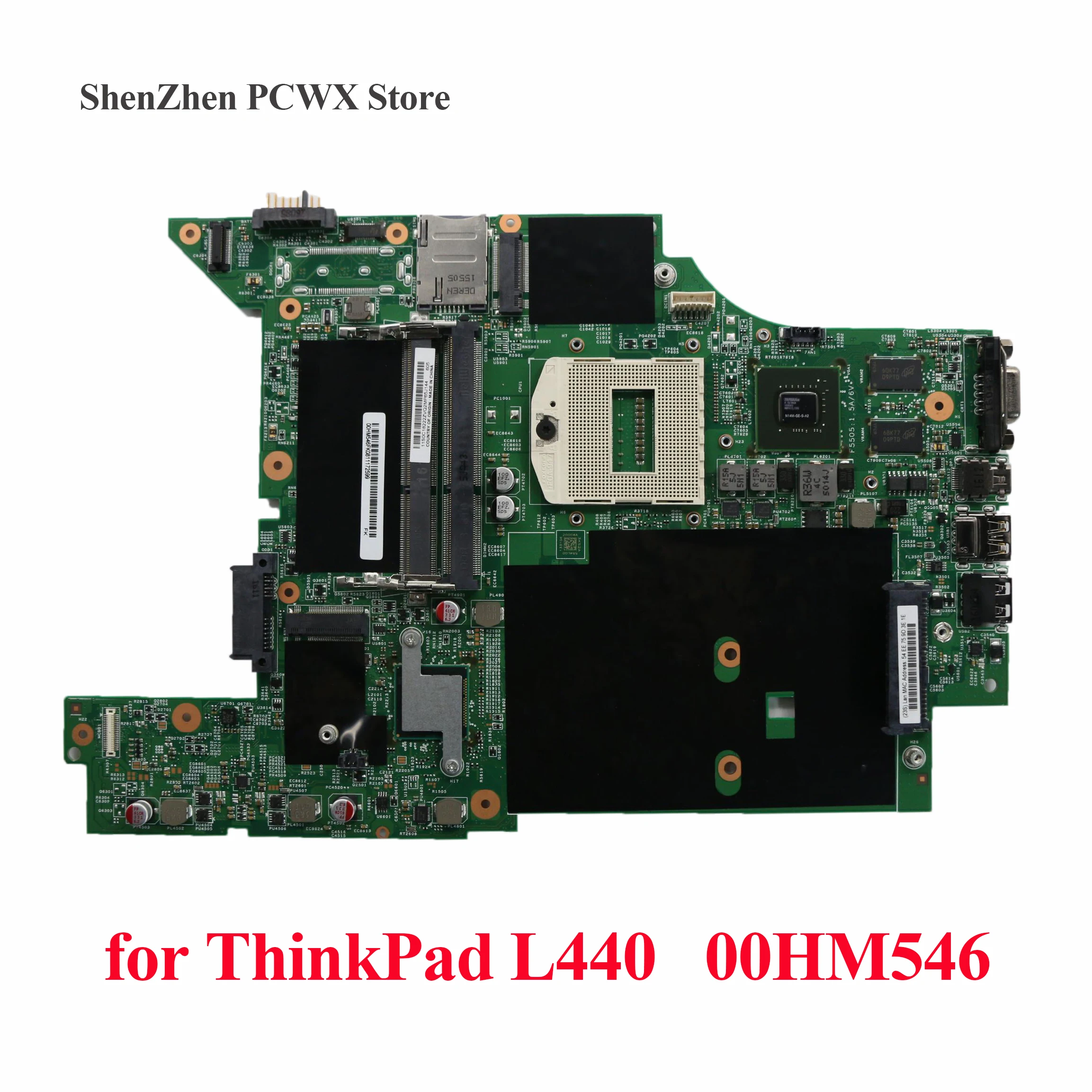 Отдельная материнская плата для ноутбука Lenovo ThinkPad L440 00HM546 протестированная 100%