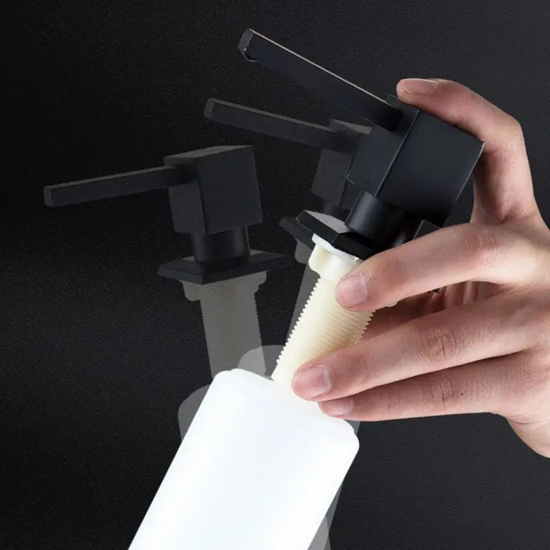 

High Quality New Liquid Soap Dispenser Sink Soap Dispenser Liquid Refill Bottle for Home Kitchen Wash Basin Use Accessories