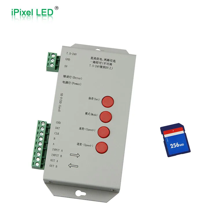 Высокое качество DC5 24v RGB T 1000s LED контроллер с lededit программным обеспечением|rgb