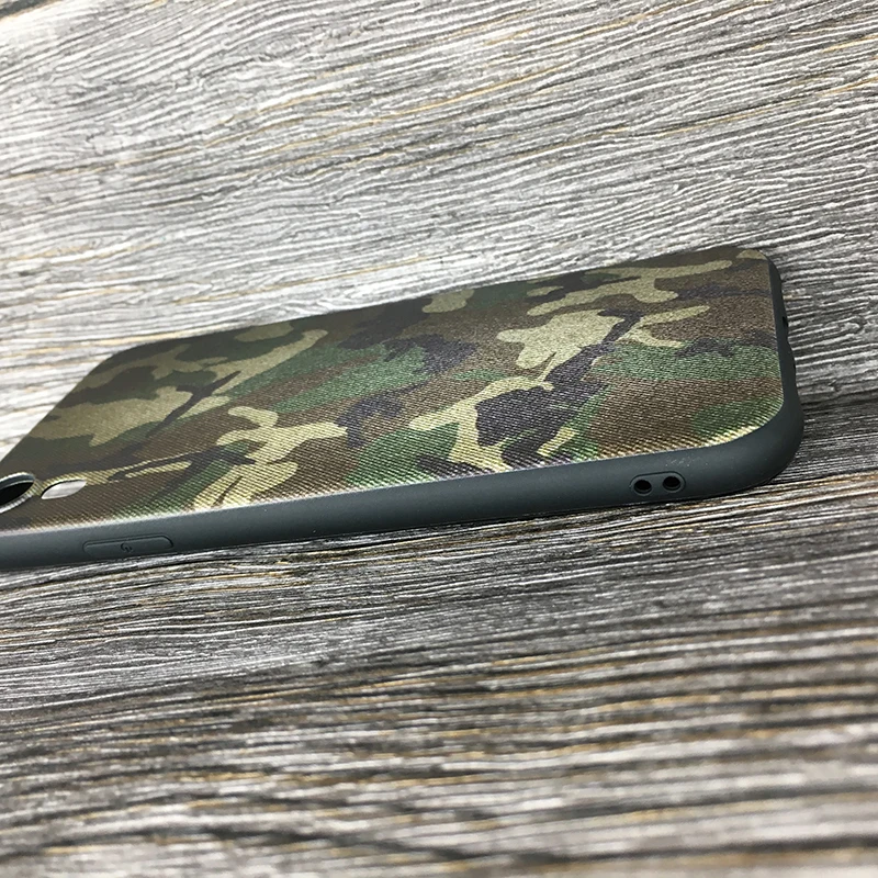 Bioumei мягкий чехол из ТПУ камуфляжного цвета для iPhone 11 11Pro XS Max X XR 5 6 6S 7 8 Plus SE задняя