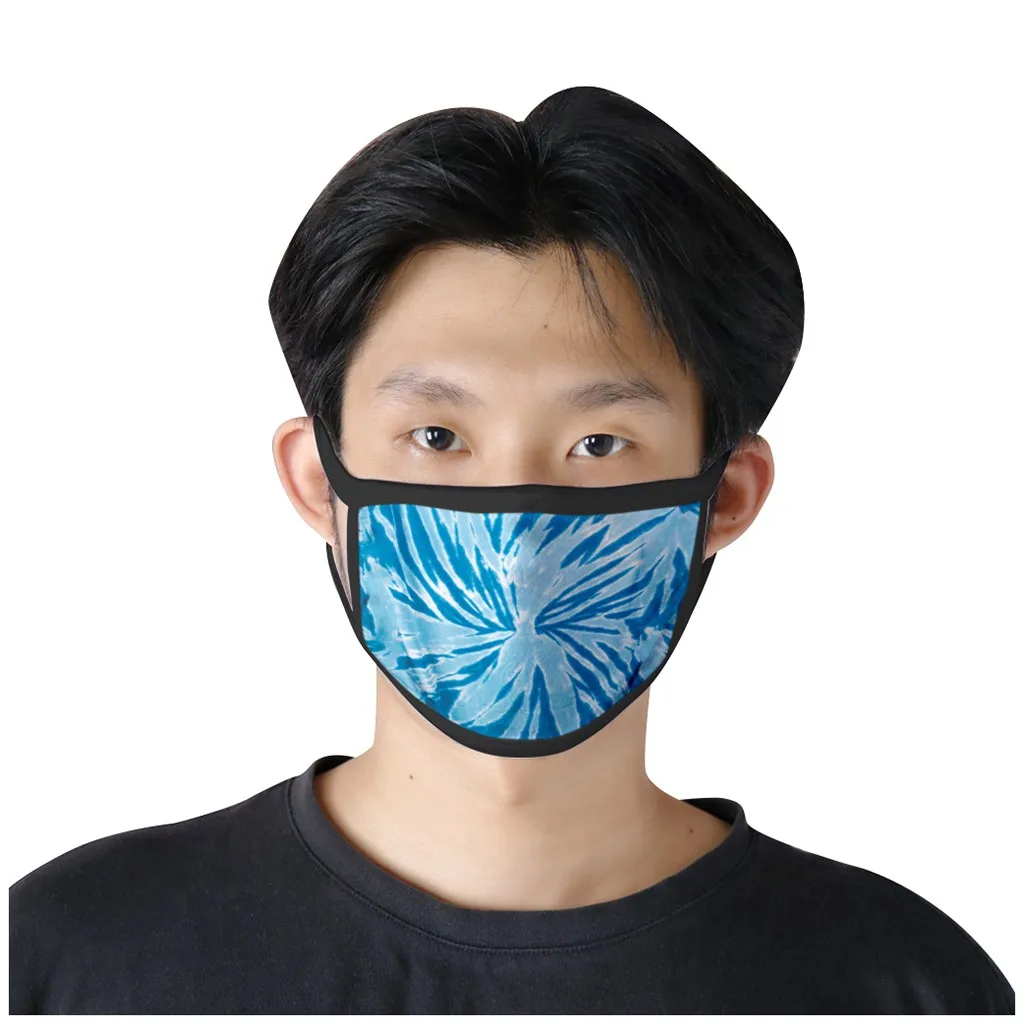 Многоразовая дышащая маска для лица с Леопардовыми пятнами и принтом кошки