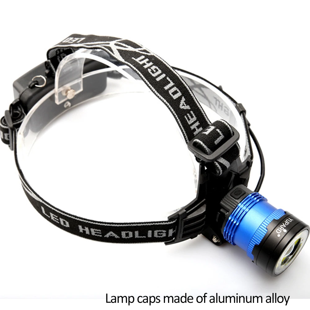 YUPARD T6 Портативный 1000 люмен светодиодный фонарь на голову рыболовный головной