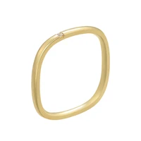 zhukou 2021 gold color rings for women chic crytsal creative square wedding ring for womenmen fashion jewelry vj57