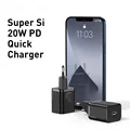 Baseus Super Si USB C Charger 20W Support Type C PD Fast Charging Portable Phone Charger For iPhone 12 Pro Max 11 Mini 8 Plus