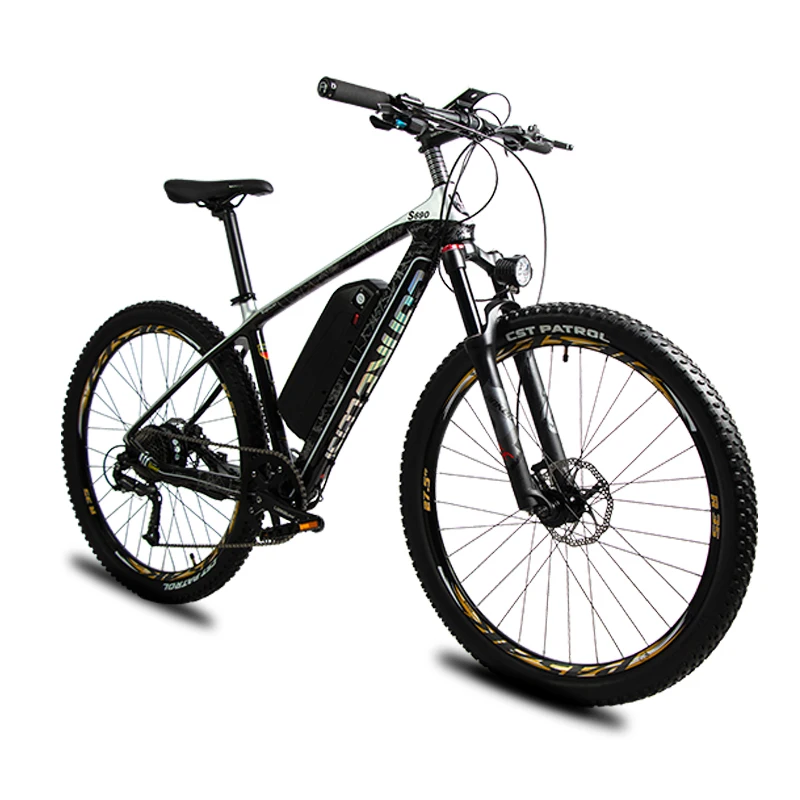 Электрический горный велосипед с педалью 500 Вт 48 В 16 Ач литий-ионный аккумулятор 9