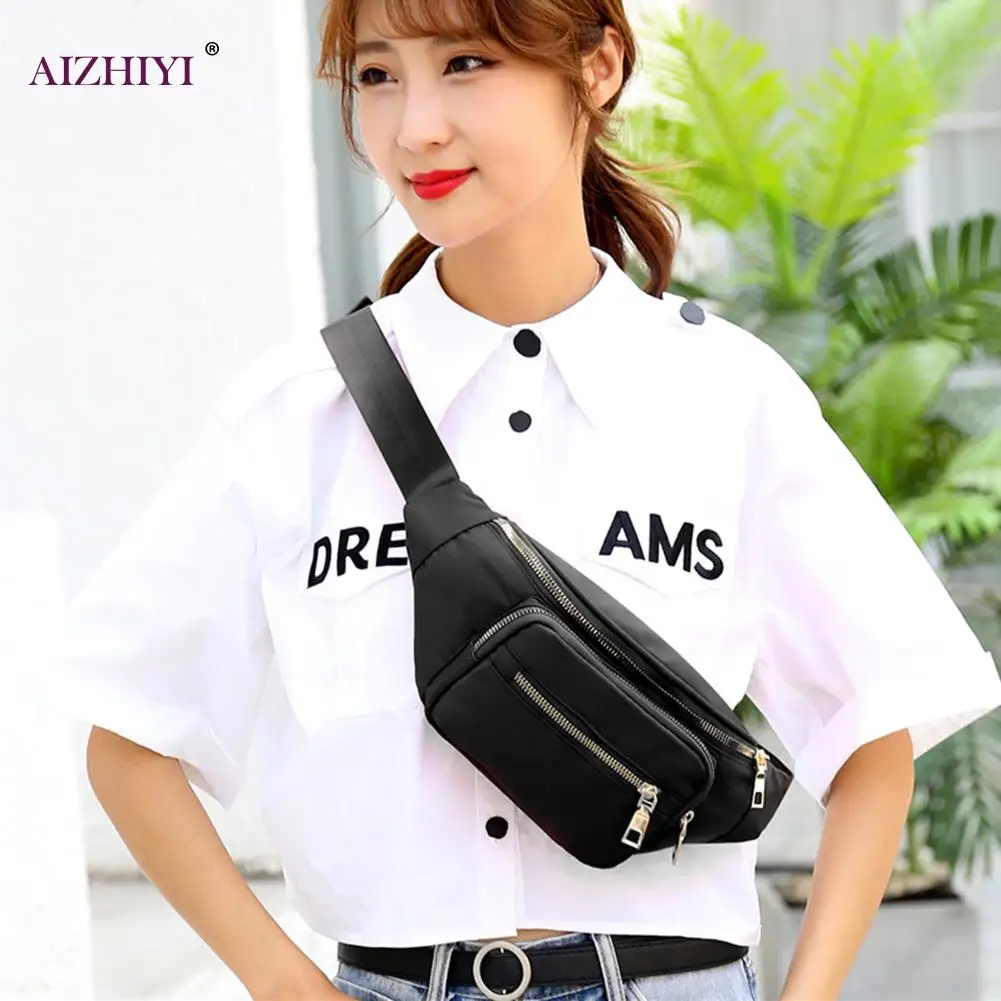 Унисекс Спортивная поясная сумка Женская Удобная для отдыха шикарная модная