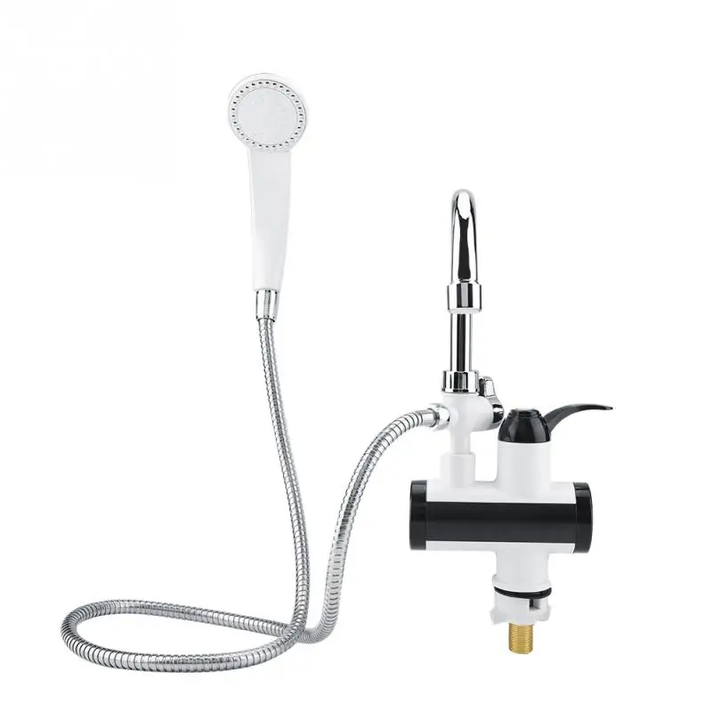 

Tankless Instant Water Heater 220V 3000W Instant Electric Faucet Hot Water Electric Fast Heater Tap with Temperature Display